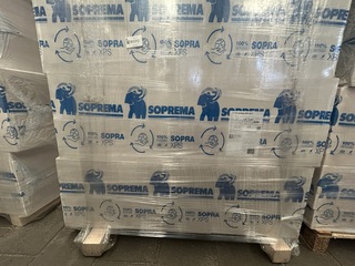 6x XPS WFI 1250x600x120mm Rd:3,75 3pl/pak(=2,25m²) Soprema