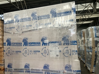 Ca. 10x XPS WFI 1250x600x30mm Rd:0.90 14pl/pak(=10,50m²) Soprema