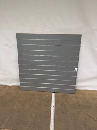 4x Slatwall Display grijs