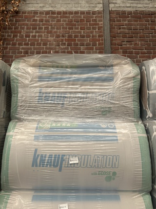 Ca. 12x Isolatie 1250x600x80mm Rd:2,35 8pl/pak(=6,00m²) Knauf TP430 KD