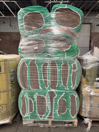 Ca. 16x Isolatie 1250x600x40mm Rd:1,15 12pl/pak(= 9,00m²) Knauf TP430