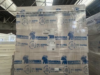 6x XPS WFI 1250x600x60mm Rd:1.80 7pl/pak(=5,25m²) Soprema
