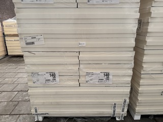 6x Spouwplaat 1200x600x140mm Rd:6,35 3pl/pak =2,16m² PIR Powerwall