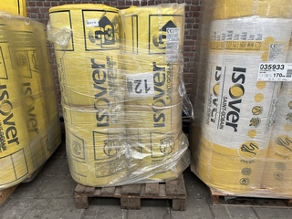 5x Isolatierol 3200x600x220mm Rd:5,50(=1,92m) Isover Rollisol Plus