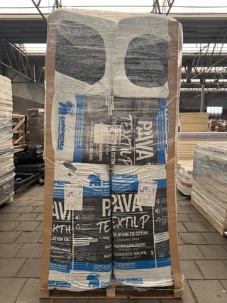 8x Isolatie 1200x600x145mm Rd:3,70 4pl/pak(=2,88m²) Pavatextil P