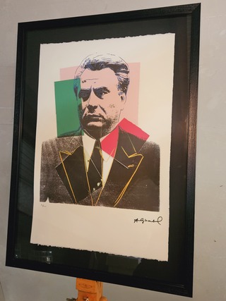Andy Warhol – Lithograaf – ”John Gotti” in nieuwe lijst