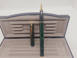 Sheaffer Fashion II rollerball pen – Gold filled trim – inclusief doos