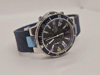 Pryngeps timonier navy chronograph herenhorloge