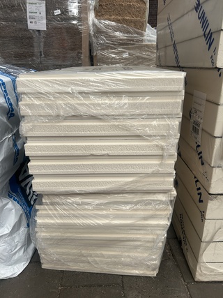 2x Verpakking Recticel PIR 2-Alu isolatie