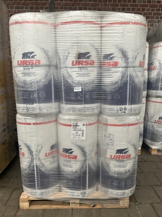 Ca. 24x Isolatierol 4000x450x180mm Rd:4,50(=1,80m²) URSA Ursaroll