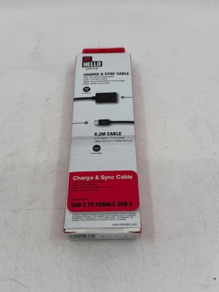 Ca. 320x USB 2.0 laadsnoer, BEHCBL00026, zwart