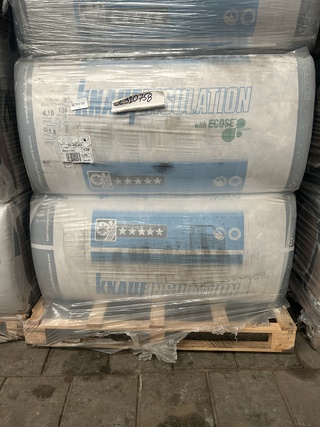 Ca. 10x Isolatie 1250x600x130mm Rd:4,15 4pl/pak (=3,00m²) Knauf TP432