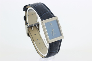 Dames polshorloge Rolex, Cellini, Blauwe wijzerplaat, bouwjaar 1970