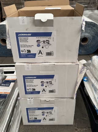 3x Jackoboard afvoersysteem horizontaal