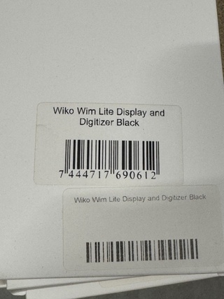 Ca. 27x Display en 29x digitizer Wiko