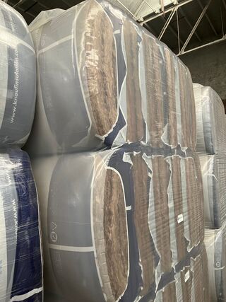 Ca. 12x Isolatie 1350x600x60mm Rd:1,85 9pl/pak (=7,29m²) Knauf Acousti