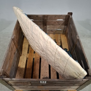 Lading hijsnet met plank