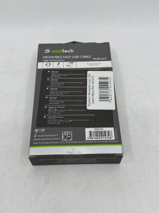 Ca. 199x Laadsnoer fast USB SoulTech, DK027K, rood