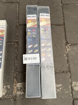 6x Uitvulplaatjes 3mm zwart pak á 130 stuks Milli-Max