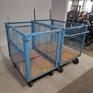 2x Werkplaatskar