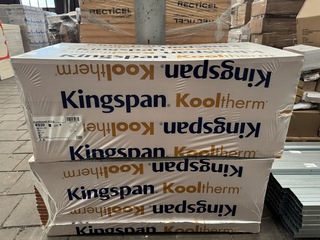2x Vliesgevelplaat 1200x600x20mm Rd:0,95 24p/pak Kingspan, Kooltherm K