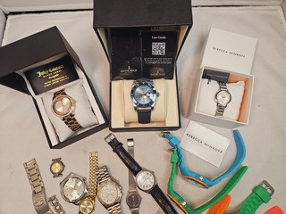 Collectie horloges, Jacob Zech, Juicy Couture, Rebecca Minkoff etc…