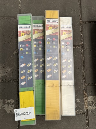 6x Uitvulplaatjes 10mm groen, 2mm geel, 1mm wit Milli-Max
