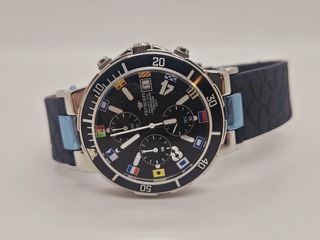 Pryngeps timonier navy chronograph herenhorloge