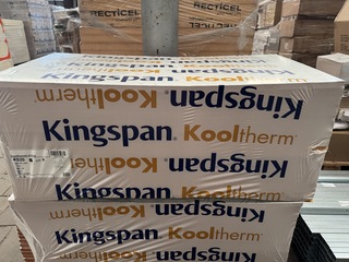 2x Vliesgevelplaat 1200x600x20mm Rd:0,95 24p/pak Kingspan, Kooltherm K