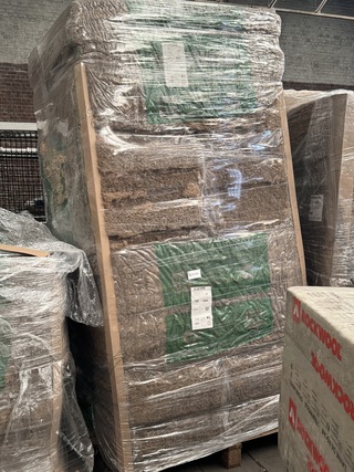 8x Isolatie 1200x600x100mm Rd:2,50 6pl/pak(=4,32m2) Gramitherm
