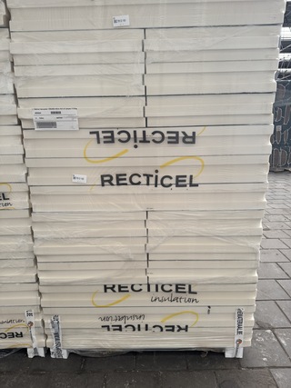 6x Spouwplaat 1200x600x140mm Rd:6.35 3pl/pak=2,16 m² Recticel