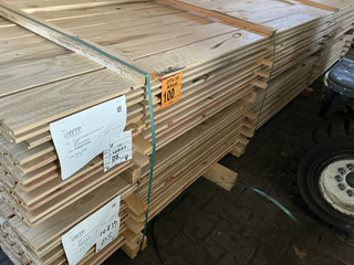 Ca. 84x Douglas design/tripple/deens profiel, 22x142mm, lengte 400cm