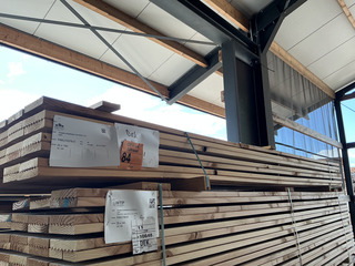 Ca. 48x Douglas vlonderplanken geschaafd , 25x140mm, lengte 300cm