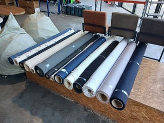 Ca. 14x bekledingsstof – assorti