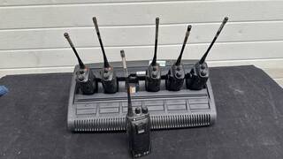 Portophone set 6 pieces Motorola, GP340