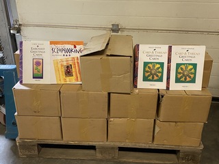 Pallet diverse hobbyboeken diverse soorten