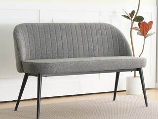Eetkamer bankje 130 cm, Grey, 2025