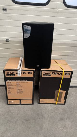 2x Speaker passive DAP audio, DRX-15