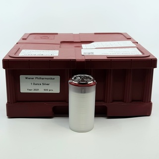 Ca. 500x Zilveren munt, Wiener Philharmoniker, 2021