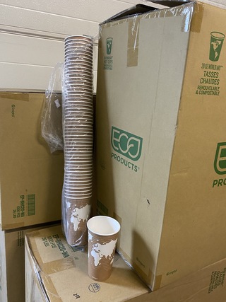 Ca. 6000x World Art koffie / soepbekers