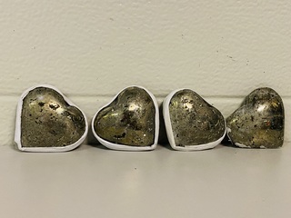 4x Pyriet harten