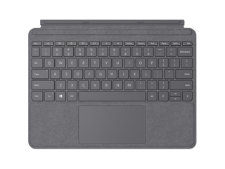 Microsoft Surface Go Type Cover Platinum met QWERTZ-indeling Duits toe