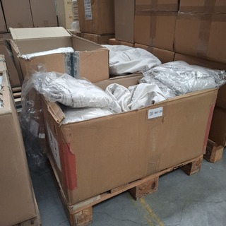 55x Hoes t.b.v. Pouffe Authentic Models, KD008, beige