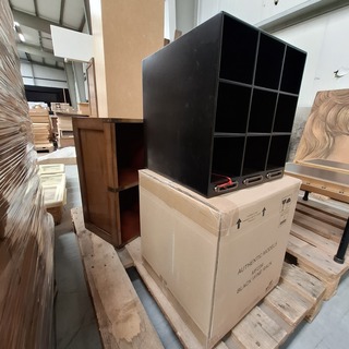 3x vakkenkast Authentic Models, diverse modellen, o.a. MF234, zwart &