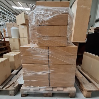 72x spiegel serveerdienblad Authentic Models, BA013, goud/zwart