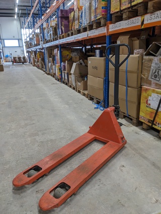 Palletwagen Jungheinrich, HPT-D20, bouwjaar 2019
