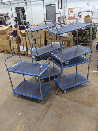 5x Magazijnwagen Fetra, 3112