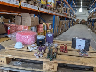 Partij spirituele items op 7x pallet
