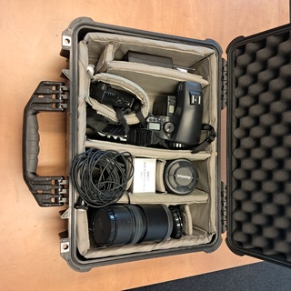 Camera met accessoires Mamiya / Phase One, 645AF, zwart