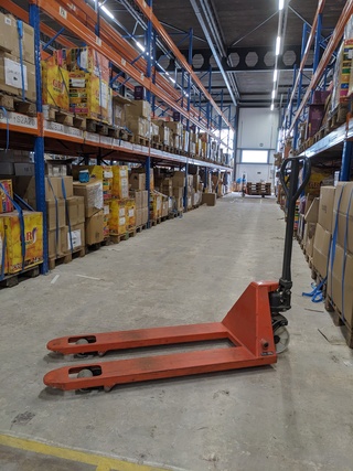 Palletwagen Jungheinrich, HPT-D20, bouwjaar 2019